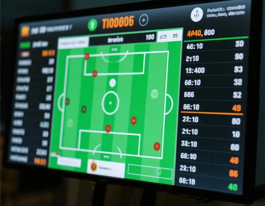 足球盘口数据分析图示